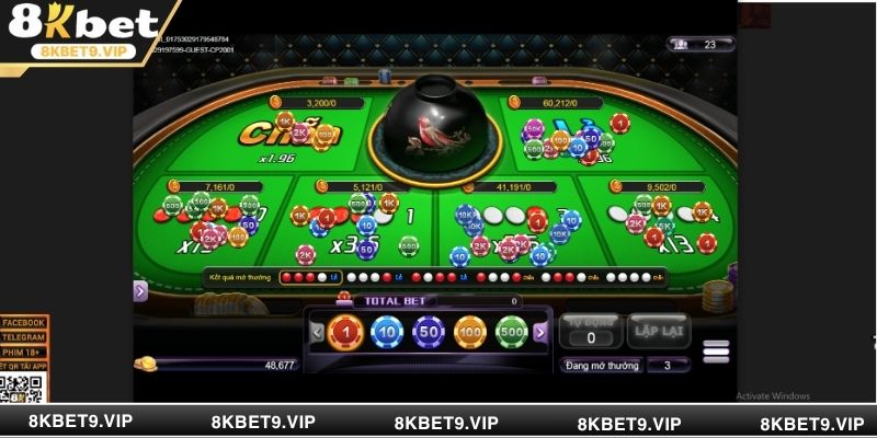 Những tính năng nổi bật tại 8XBET chơi xóc đĩa uy tín